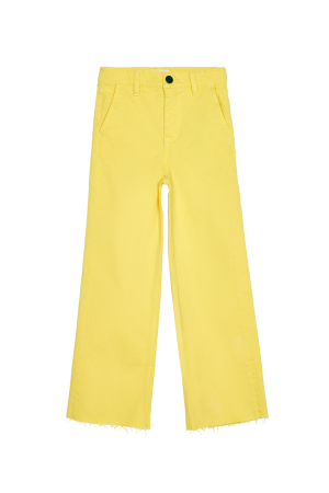 CROPPED JEANS LOOSE FIT YELLOW