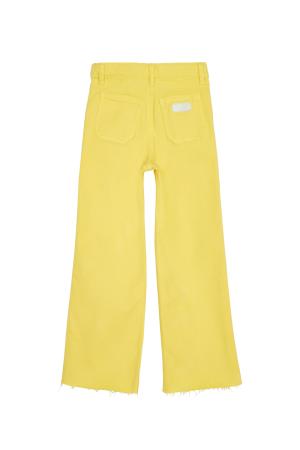 CROPPED JEANS LOOSE FIT YELLOW