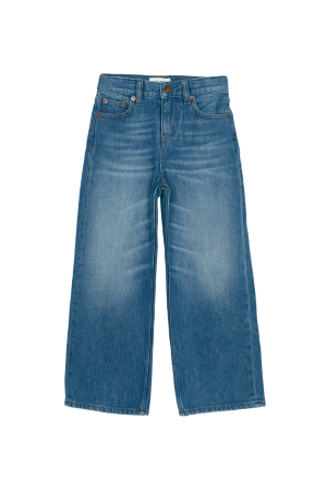 WIDE LOOSE FIT JEANS DIRTY BLUE