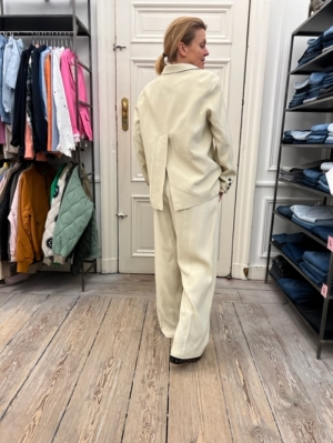 LARGE TROUSERS IN VISCOSE CAVA IVORY