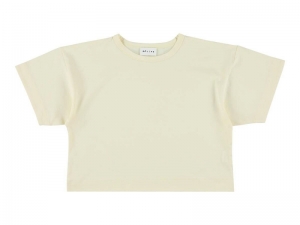 WIDE T-SHIRT IVORY