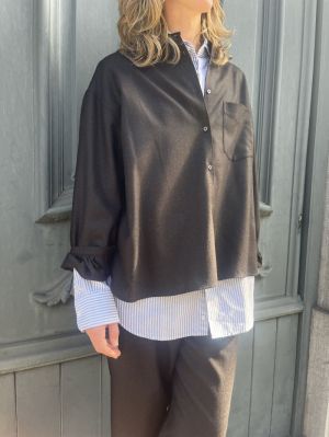 CAMICIA MARRONE